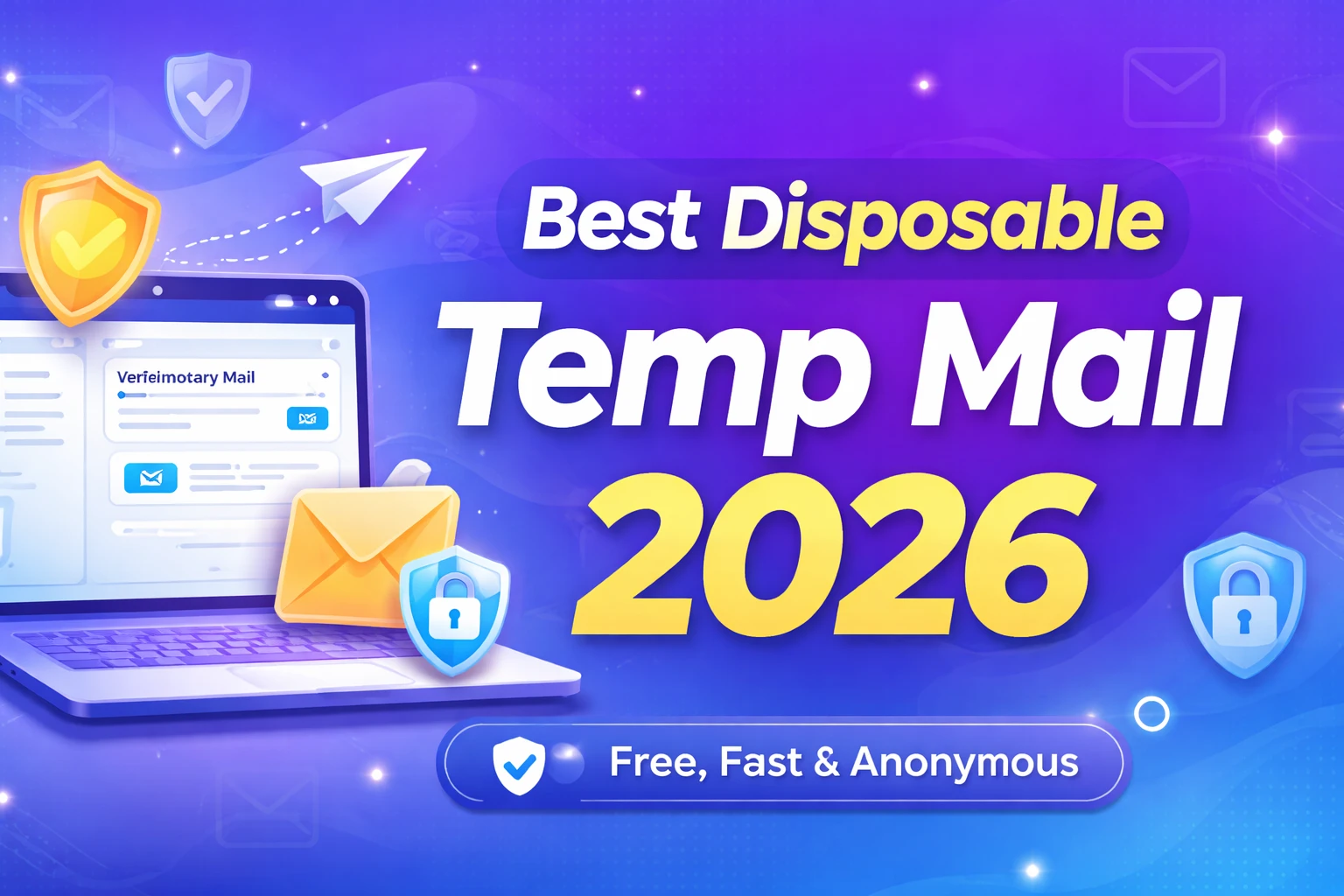 Best Disposable Temp Mail Services in 2026 - Free, Fast & Anonymous