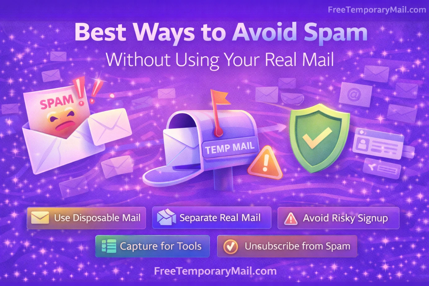 Best Ways to Avoid Spam Without Using Your Real Mail
