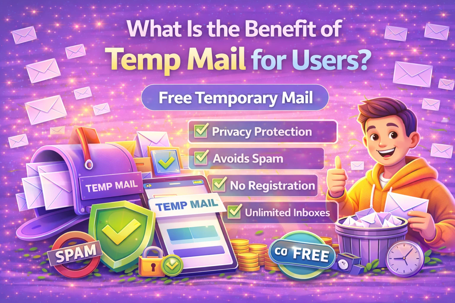 What Is the Benefits of Temp Mail for Users? | Free Temporary Mail